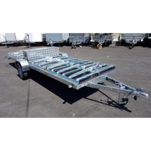 El remolque lleva 15 bicicletas